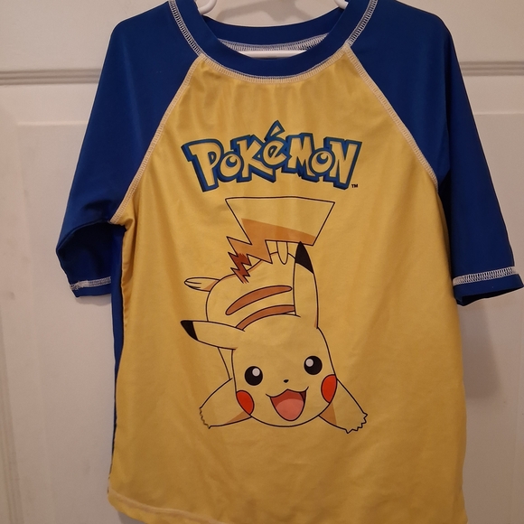 Pokemon Other - Pokemon Pikachu Blue and Yellow Tee